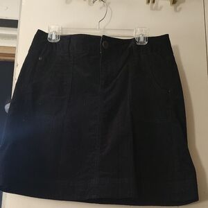 Woolrich Black Mini Skirt